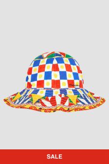 قبعة متعددة الألوان للبنات من Dolce & Gabbana Kids