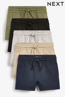 Multi 5 Pack Jersey Shorts (3mths-7yrs)