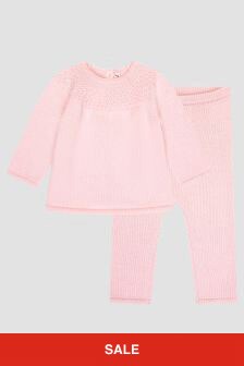 Bonpoint Baby Girls Pink Set