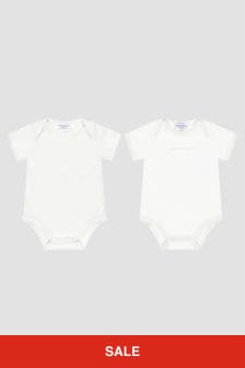 Emporio Armani Baby Bodysuit in White