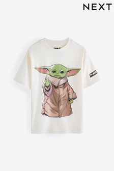 Baby Yoda Star Wars Short Sleeve T-Shirt (3-16yrs)