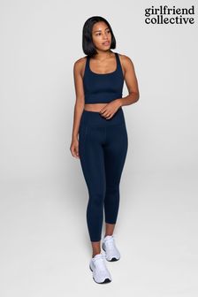 Navy Girlfriend Collective High Rise Compressive Leggings