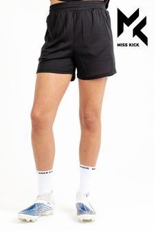 Black Miss Kick Womens Keira Training Black Shorts