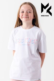 White Miss Kick Girls Mary White T-Shirt