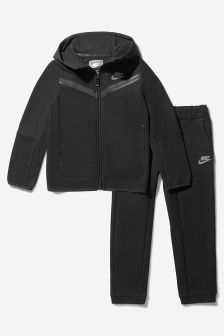بدلة رياضية فليس سوداء للأولاد البيبي من Nike