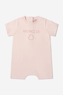 Moncler Enfant Baby Unisex Logo Romper