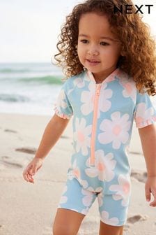 Blue/Pink Sunsafe Swimsuit (3mths-7yrs)