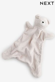 Born in Natural Bear Baby Comforter