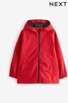 Red Waterproof Anorak Coat (3-16yrs)