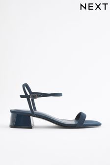 Navy Forever Comfort® Low Heel Sandals