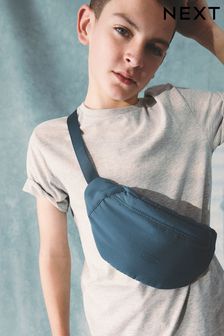 Navy Blue Cross-Body Bag