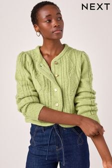 Knitwear Women Green Cardigans Next