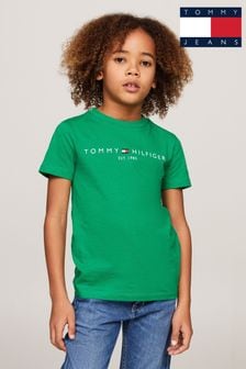 Green Tommy Hilfiger Blue Essential T-Shirt