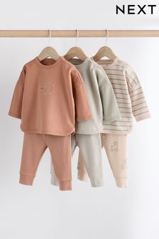 Mineral Farm Top and Leggings Baby Set 6 Pack