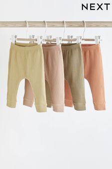 Minerals Rib Baby Leggings 4 Pack