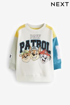Multi Paw Patrol Colourblock Crew Neck Sweatshirt (3mths-7yrs)