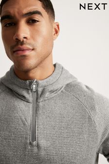 Grey Tech Fleece Hoodie