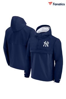 Blue Fanatics Blue New York Yankees Midweight Overhead Jacket