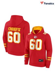 Red Fanatics Red Kansas City Chiefs Foundations Pullover Hoodie