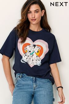 Navy License Mickey Mouse Graphic T-Shirt