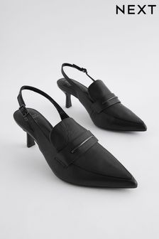 Next black slingbacks online