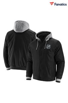 Black Fanatics NHL Sateen Black Jacket