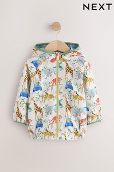 Neutral Safari Shower Resistant Jacket (3mths-7yrs)