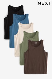 Neutral Mix Vests 5 Pack