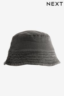 Charcoal Grey Baby Bucket Hat (0mths-2yrs)