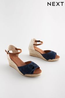 Wedge Footwear Women Blue Sandals Next