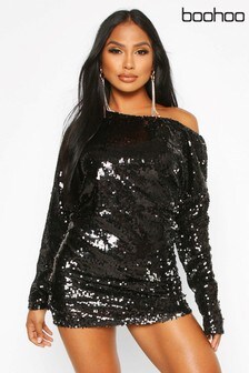 little black dress boohoo