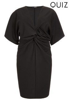 quiz curve black dress