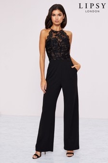 lipsy sparkly jumpsuit