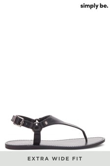 simply be ladies sandals