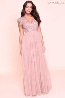 maya deluxe maxi dress