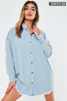 oversized womens denim shirt