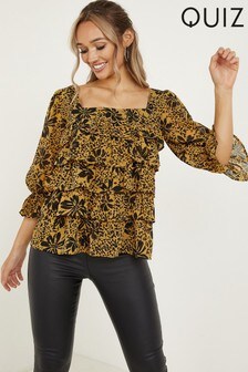 quiz evening tops