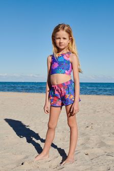 Blue Quick Dry Beach Shorts