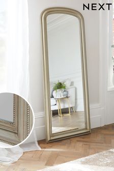 Champagne Gold Champagne Gold Beaded Arch Full Length Mirror