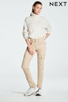 Stone Natural Lift, Slim And Shape Slim Cargo Jeans
