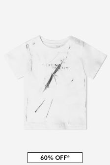 Givenchy Kids White Jersey T-Shirt