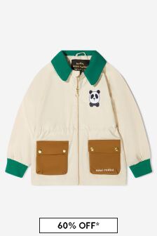 Mini Rodini Unisex Panda Contrast Jacket