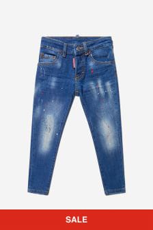 Boys jeans denim Designer age 2 3 4 5 6 7 8 9 10 years light wash RRP $39 