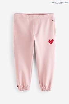 Pink Tommy Hilfiger Pink Valentines Joggers