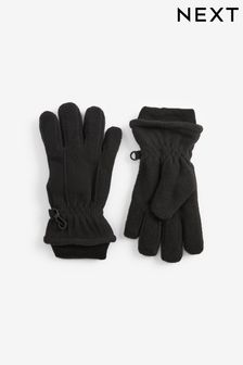 Black Fleece Gloves (3-16yrs)