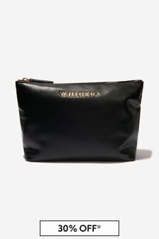 حقيبة أدوات تجميل سوداء ناعمة للبنات Whisky من Valentino Bags