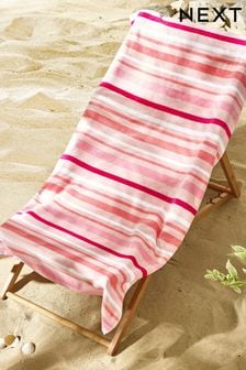 Pink Pink Beach Towel