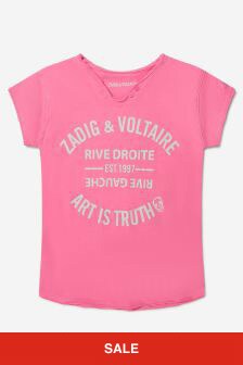 Zadig & Voltaire Girls Photo Print T-Shirt