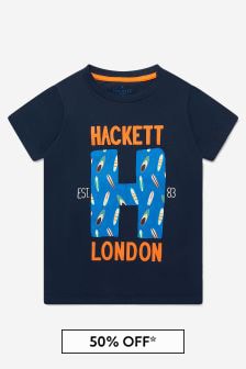 Hackett London LDN Expdn tee Y Camiseta para Niños