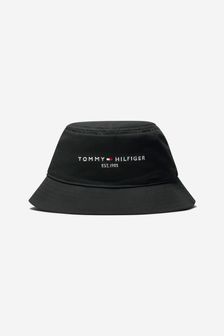 Tommy Hilfiger 남녀 공용 유기농 코튼 버킷 모자